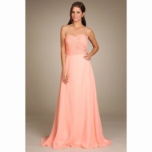 NY0252 lt coral dress